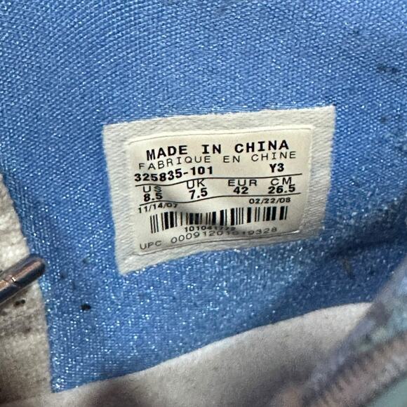 Air Jordan XX3 UNC Argyle White/Carolina Blue Men’s Sneakers - Size 8.5 - Picture 7 of 7